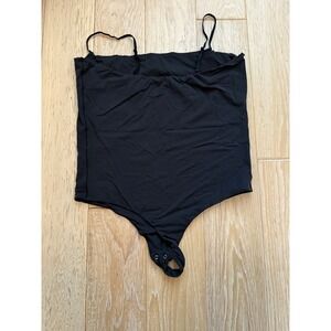 Skims Black Fits Everybody Cami Bodysuit, Size 3X